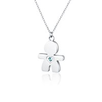 Collana Brand Donna Kidz in Acciaio Cristallo 05NK017 - 05NK017